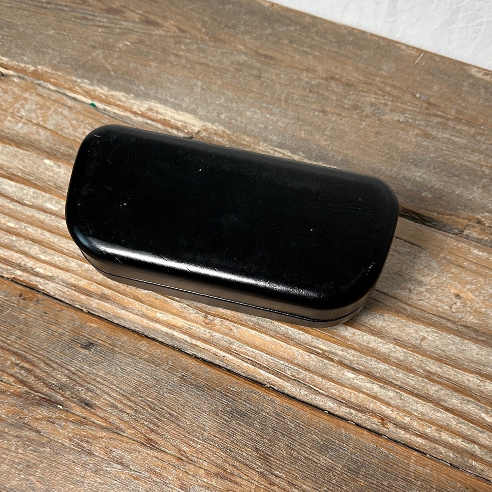 Coach Glossy Black Eyewear Case - Picture 3 of 3